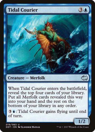 Tidal Courier [Duel Decks: Merfolk vs. Goblins] | Tabernacle Games