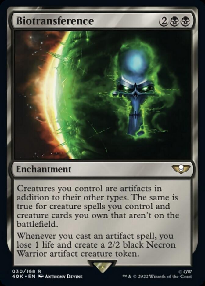 Biotransference (Surge Foil) [Universes Beyond: Warhammer 40,000] | Tabernacle Games