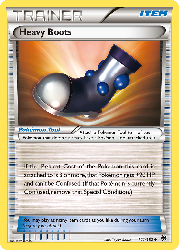 Heavy Boots (141/162) [XY: BREAKthrough] | Tabernacle Games