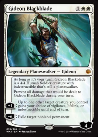 Gideon Blackblade [War of the Spark] | Tabernacle Games