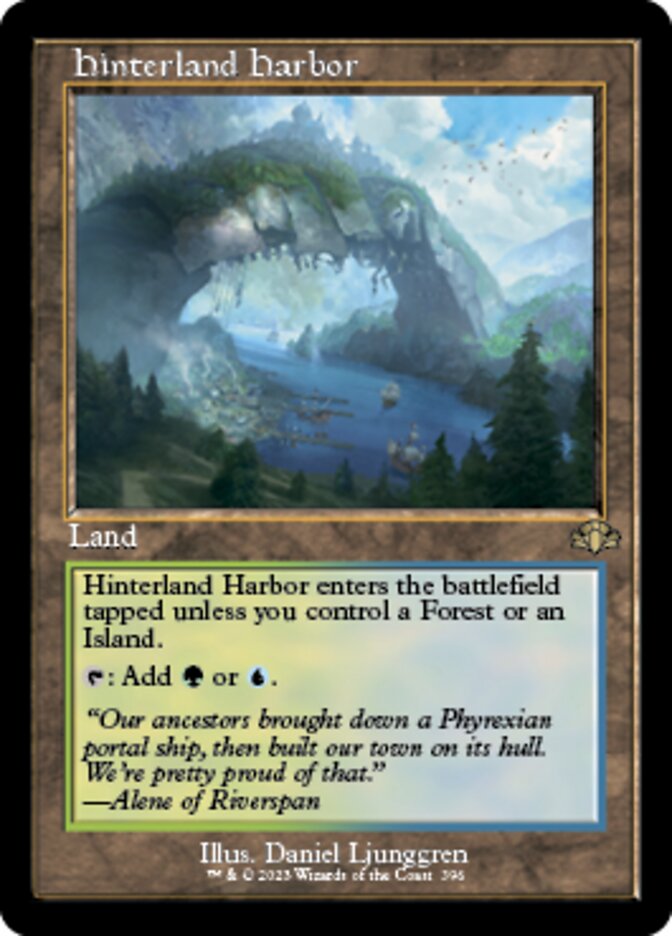 Hinterland Harbor (Retro) [Dominaria Remastered] | Tabernacle Games