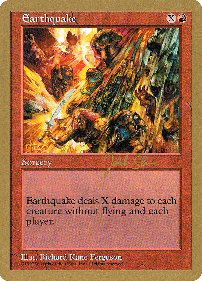 Earthquake (Jakub Slemr) [World Championship Decks 1997] | Tabernacle Games