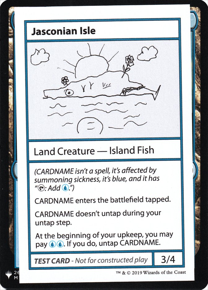 Jasconian Isle [Mystery Booster Playtest Cards] | Tabernacle Games