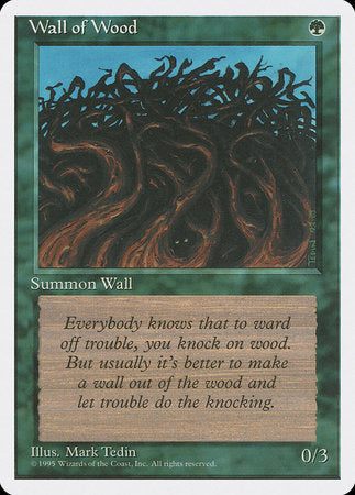 Wall of Wood [Fourth Edition] | Tabernacle Games