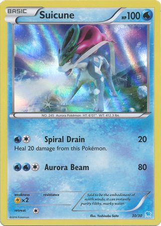 Suicune (30/30) [XY: Trainer Kit 3 - Suicune] | Tabernacle Games