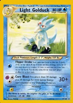 Light Golduck (47/105) [Neo Destiny Unlimited] | Tabernacle Games