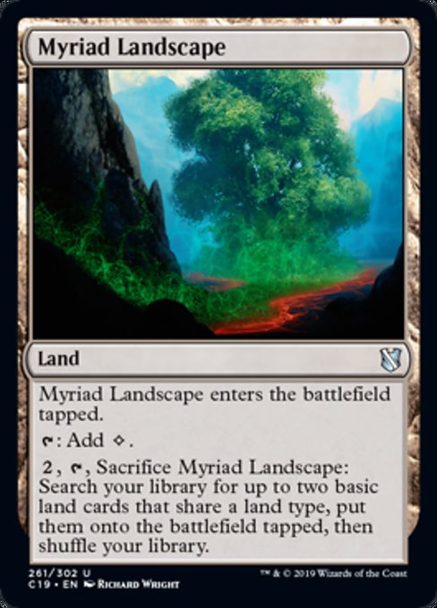 Myriad Landscape [Commander 2019] | Tabernacle Games