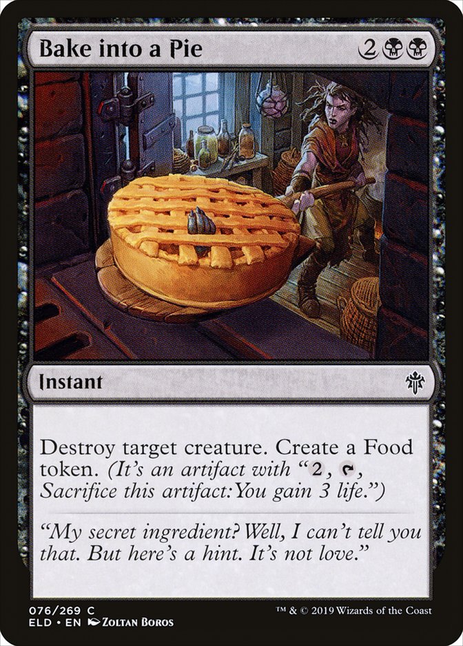 Bake into a Pie [Throne of Eldraine] | Tabernacle Games