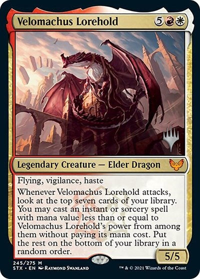 Velomachus Lorehold (Promo Pack) [Strixhaven: School of Mages Promos] | Tabernacle Games