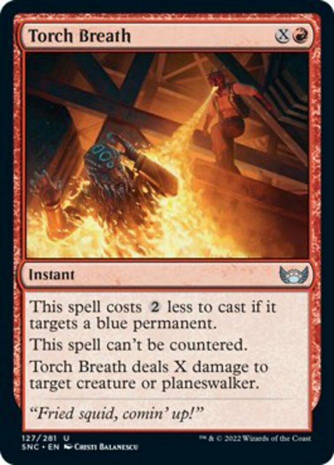 Torch Breath [Streets of New Capenna] | Tabernacle Games