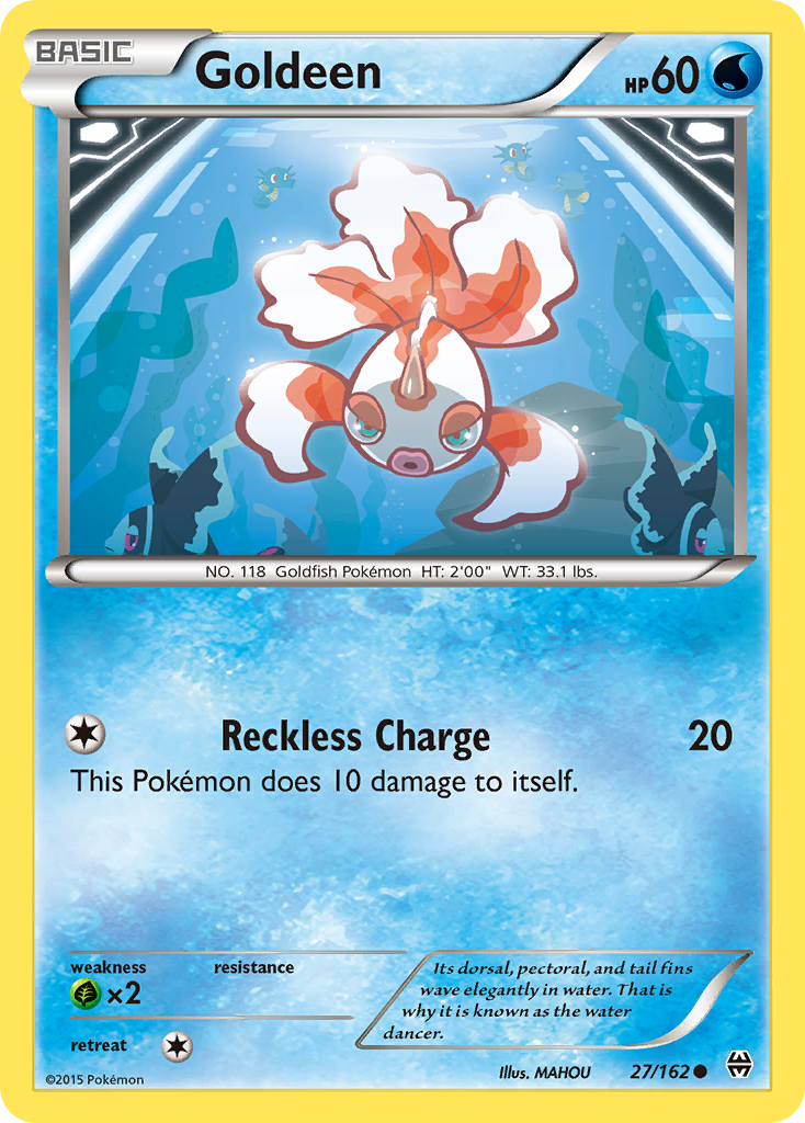 Goldeen (27/162) [XY: BREAKthrough] | Tabernacle Games