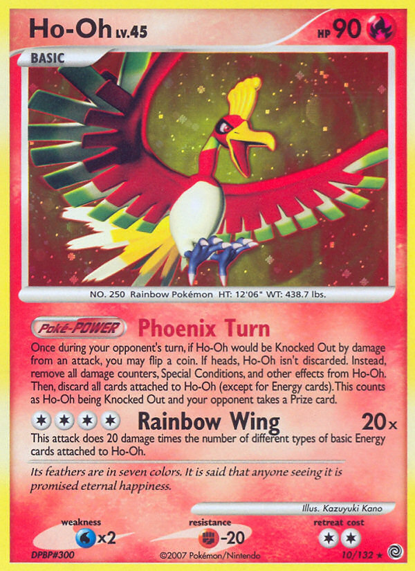 Ho-Oh (10/132) [Diamond & Pearl: Secret Wonders] | Tabernacle Games