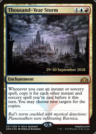 Thousand-Year Storm [Guilds of Ravnica Promos] | Tabernacle Games