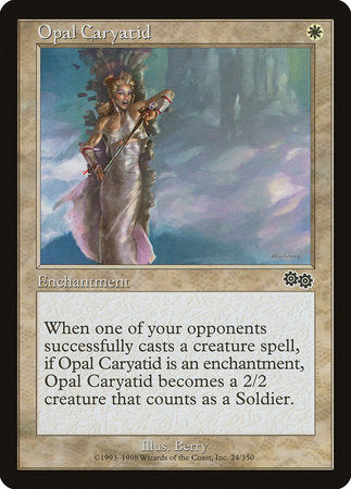 Opal Caryatid [Urza's Saga] | Tabernacle Games