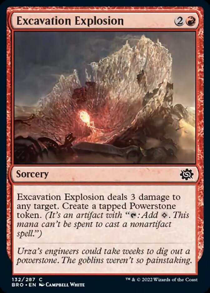 Excavation Explosion [The Brothers' War] | Tabernacle Games