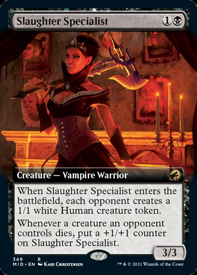 Slaughter Specialist (Extended) [Innistrad: Midnight Hunt] | Tabernacle Games