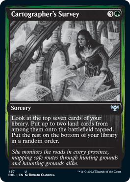 Cartographer's Survey [Innistrad: Double Feature] | Tabernacle Games
