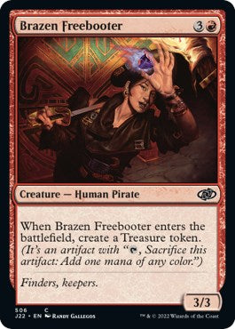 Brazen Freebooter [Jumpstart 2022] | Tabernacle Games