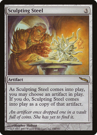 Sculpting Steel [Mirrodin] | Tabernacle Games