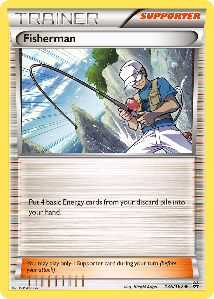 Fisherman (136/162) [XY: BREAKthrough] | Tabernacle Games