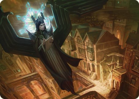 Angelic Sleuth Art Card [Streets of New Capenna Art Series] | Tabernacle Games