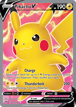 Pikachu V (170/185) [Sword & Shield: Vivid Voltage] | Tabernacle Games