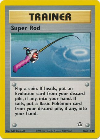 Super Rod (103/111) [Neo Genesis Unlimited] | Tabernacle Games