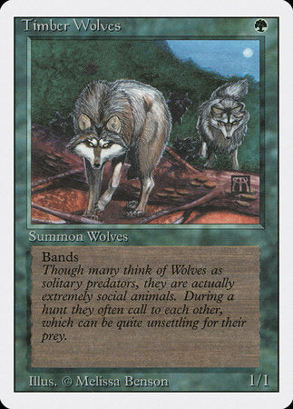 Timber Wolves [Revised Edition] | Tabernacle Games