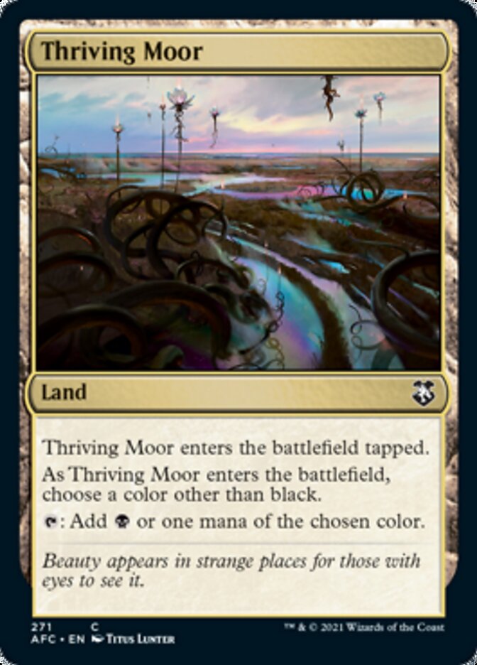 Thriving Moor [Dungeons & Dragons: Adventures in the Forgotten Realms Commander] | Tabernacle Games