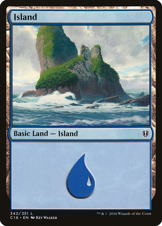Island (342) [Commander 2016] | Tabernacle Games