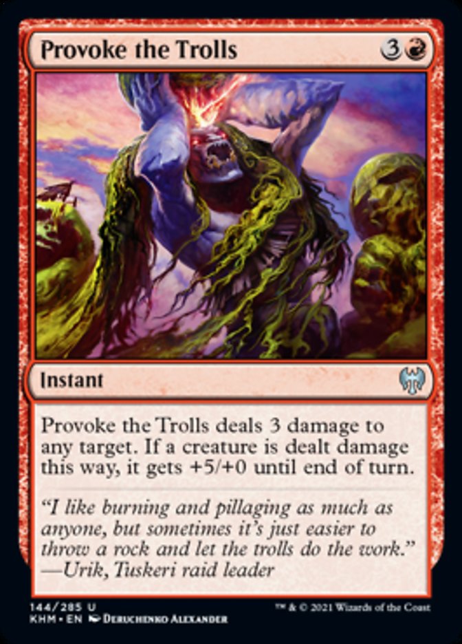Provoke the Trolls [Kaldheim] | Tabernacle Games