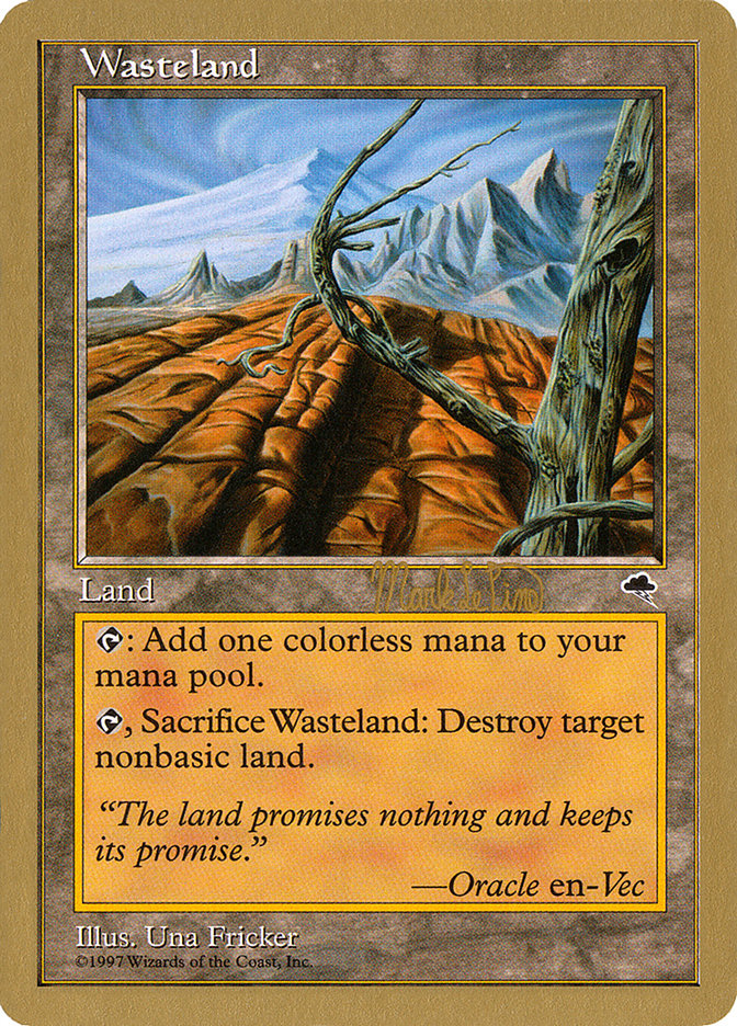 Wasteland (Mark Le Pine) [World Championship Decks 1999] | Tabernacle Games
