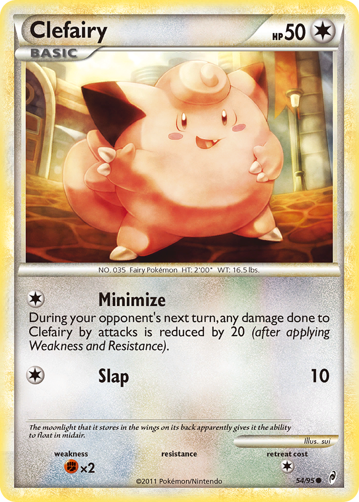 Clefairy (54/95) [HeartGold & SoulSilver: Call of Legends] | Tabernacle Games