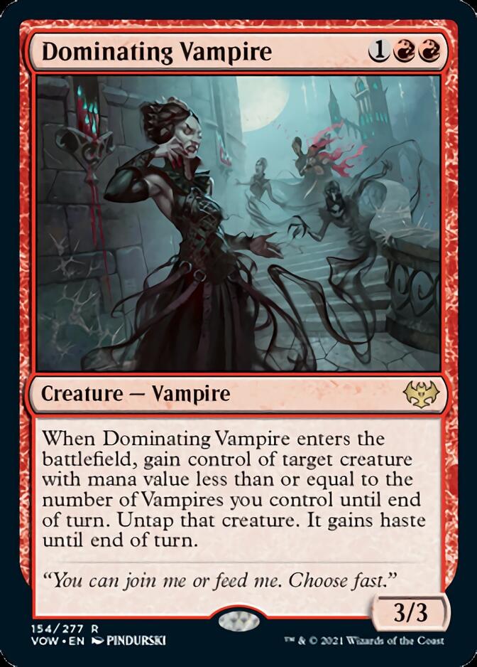 Dominating Vampire [Innistrad: Crimson Vow] | Tabernacle Games