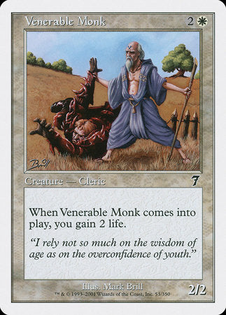 Venerable Monk [Seventh Edition] | Tabernacle Games