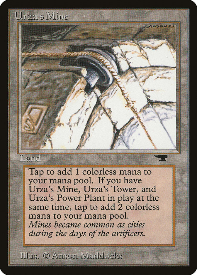 Urza's Mine (Pulley Embedded in Stone) [Antiquities] | Tabernacle Games