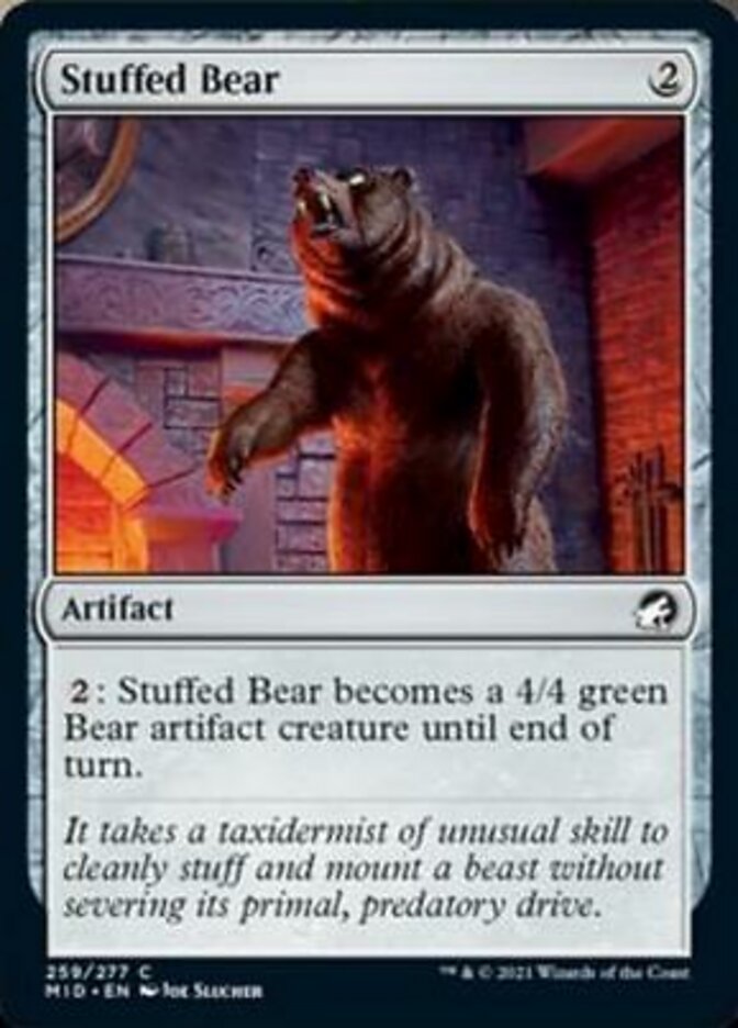 Stuffed Bear [Innistrad: Midnight Hunt] | Tabernacle Games