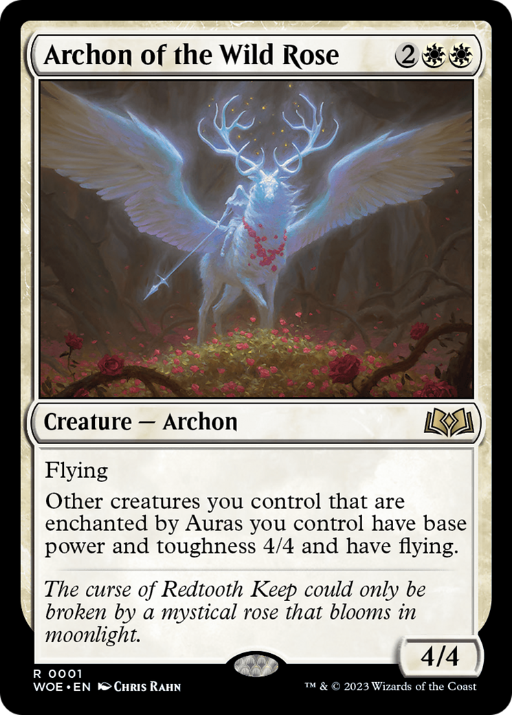 Archon of the Wild Rose [Wilds of Eldraine] | Tabernacle Games