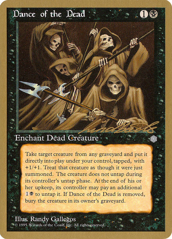Dance of the Dead (Leon Lindback) [Pro Tour Collector Set] | Tabernacle Games