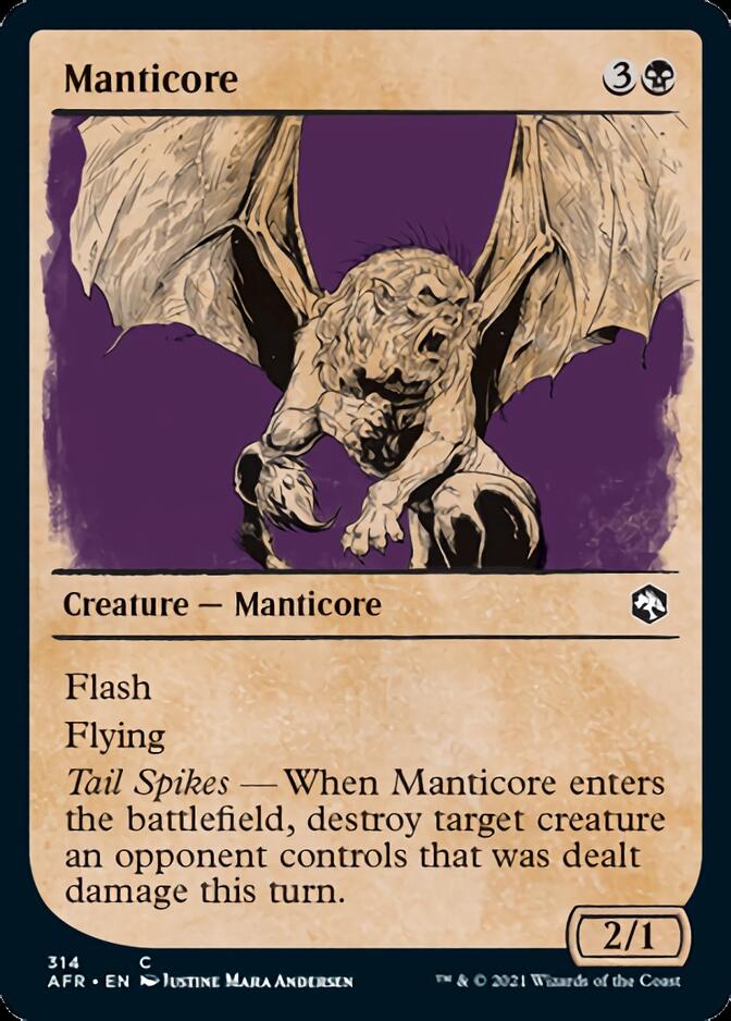 Manticore (Showcase) [Dungeons & Dragons: Adventures in the Forgotten Realms] | Tabernacle Games