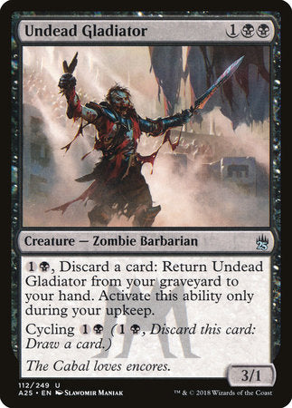 Undead Gladiator [Masters 25] | Tabernacle Games