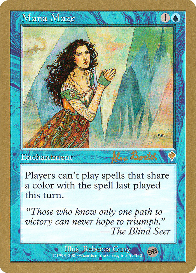Mana Maze (Alex Borteh) (SB) [World Championship Decks 2001] | Tabernacle Games