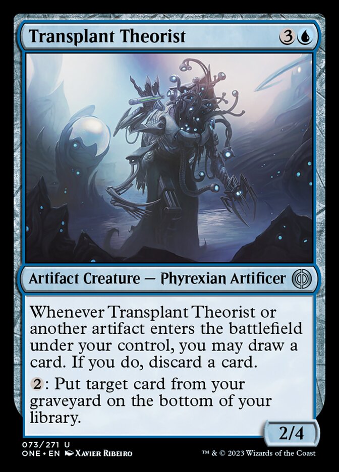 Transplant Theorist [Phyrexia: All Will Be One] | Tabernacle Games