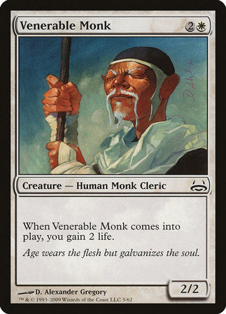 Venerable Monk [Duel Decks: Divine vs. Demonic] | Tabernacle Games