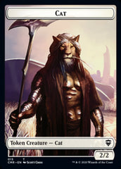 Cat // Soldier Token [Commander Legends Tokens] | Tabernacle Games