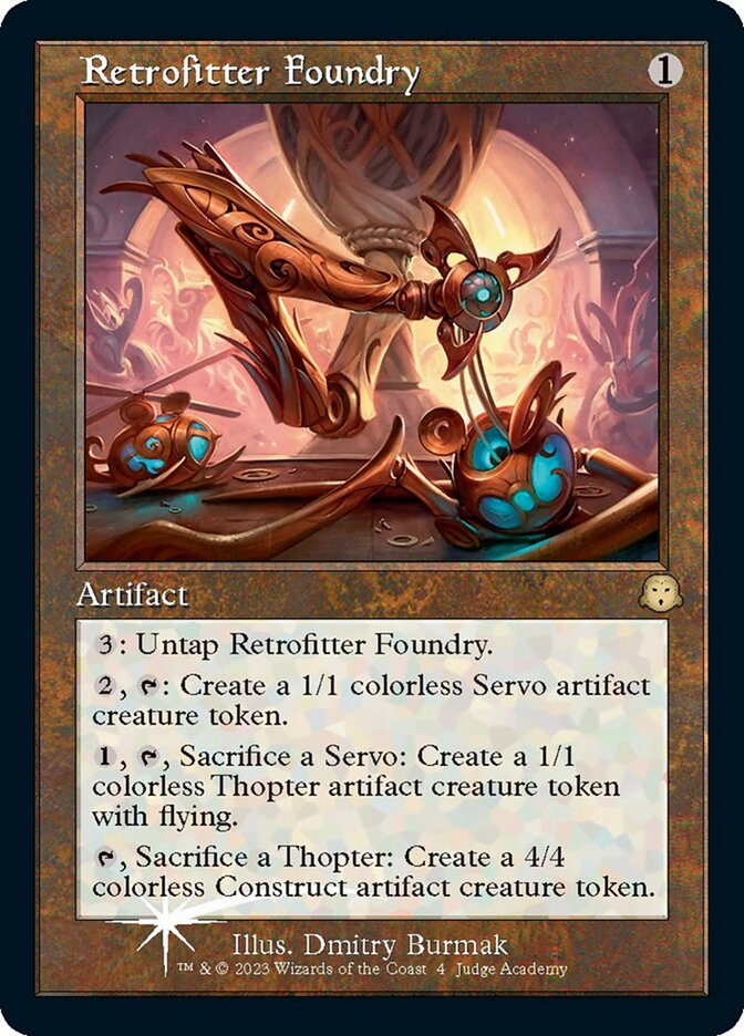 Retrofitter Foundry (Retro) [Judge Gift Cards 2023] | Tabernacle Games