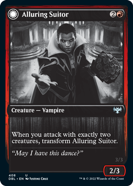 Alluring Suitor // Deadly Dancer [Innistrad: Double Feature] | Tabernacle Games