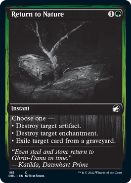 Return to Nature [Innistrad: Double Feature] | Tabernacle Games