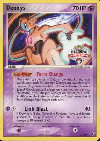 Deoxys (16/107) (Championship Promo) [EX: Deoxys] | Tabernacle Games