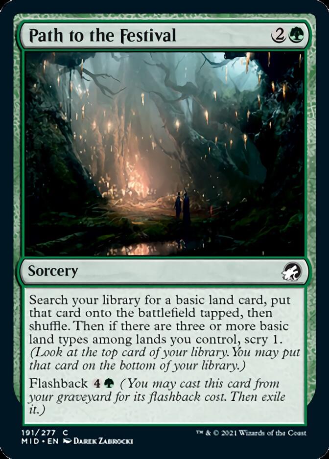 Path to the Festival [Innistrad: Midnight Hunt] | Tabernacle Games